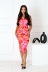 Bloomline One Shoulder Ruched Dress